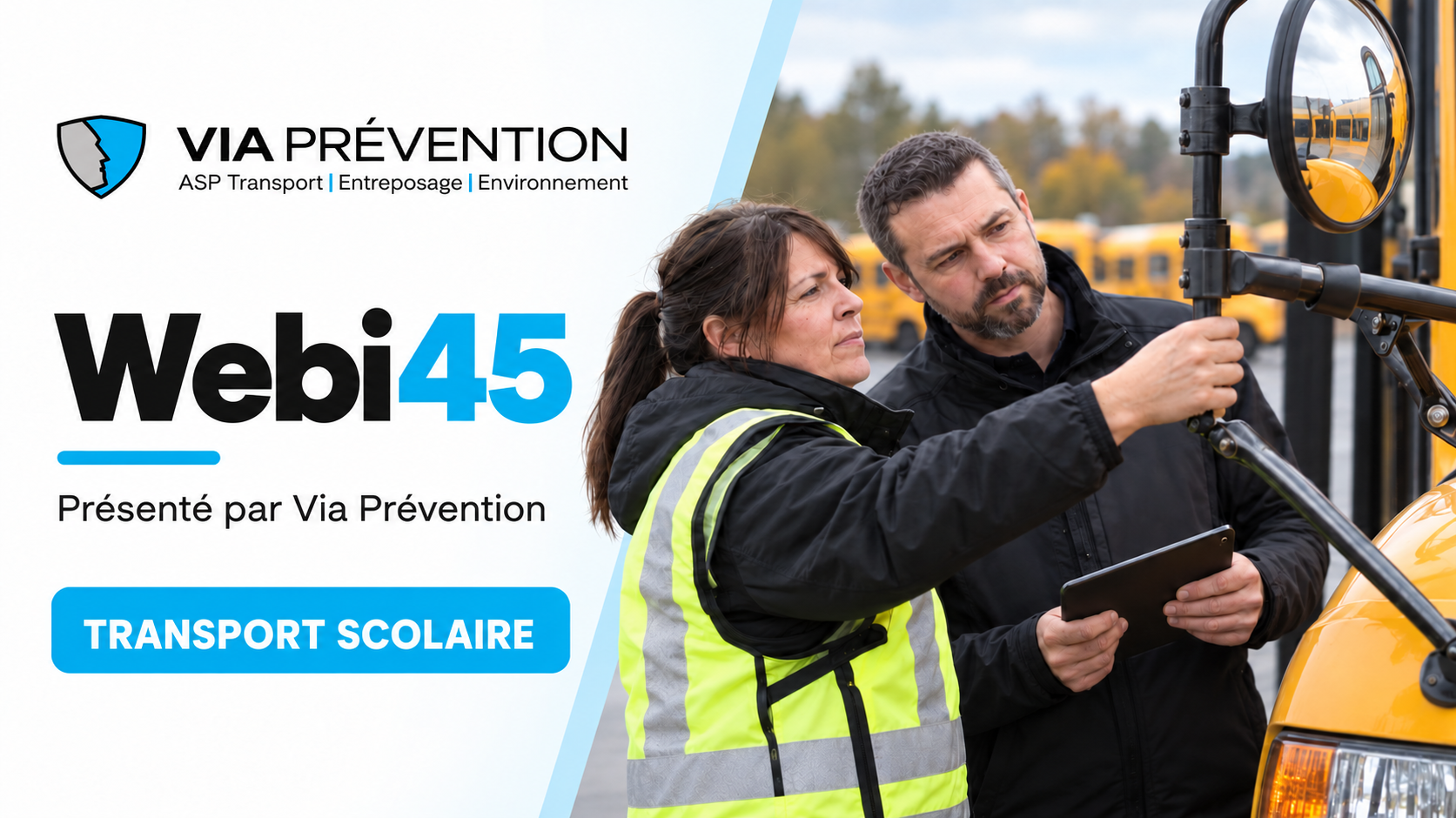 Image de Webconférence «Transport scolaire: mieux voir, mieux prévenir, mieux intervenir.»